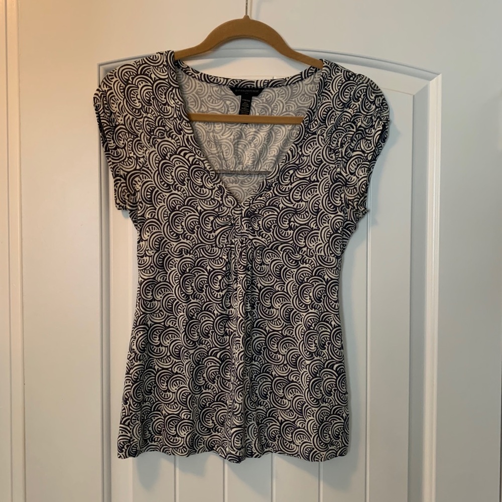 Cute cap-sleeves top from Banana Republic